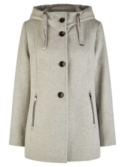 Manteau en laine B. Lebek