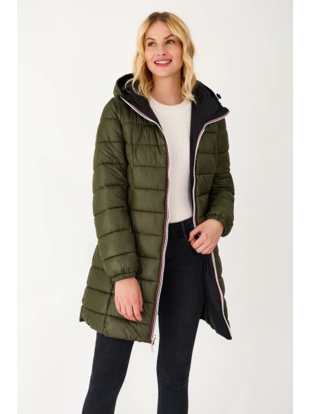 Parka réversible matelassée